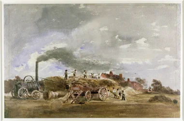Threshing Corn